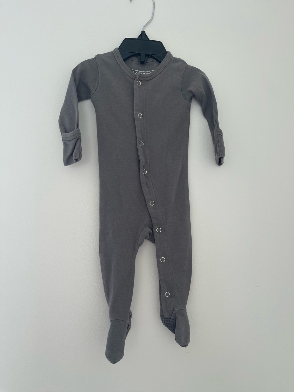 Loved Baby Gray Footie
